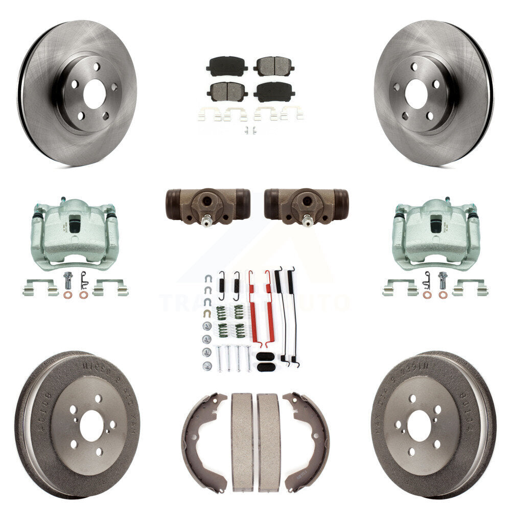 Transit Auto KC8-100861S Disc Brake Kit for 2003-2007 Pontiac Vibe, Toyota Matrix - Front and Rear product image