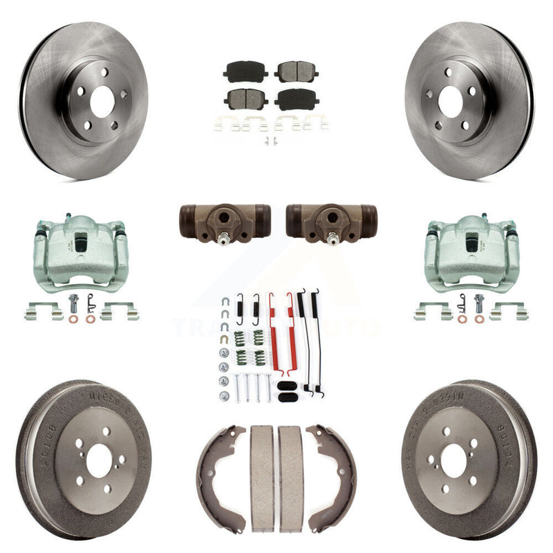 Transit Auto KC8-100861S Disc Brake Kit for 2003-2007 Pontiac Vibe, Toyota Matrix - Front and Rear product image