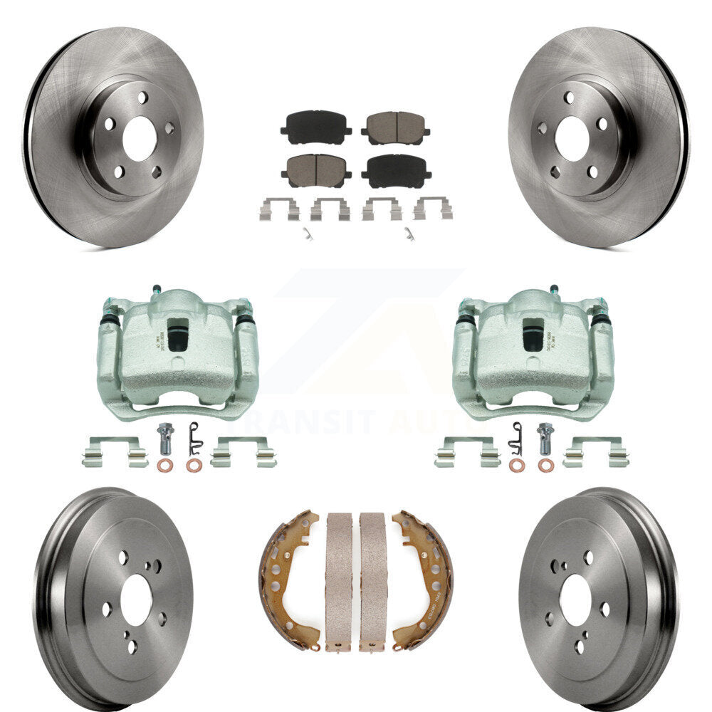 Transit Auto KC8-100862C Disc Brake Kit for 2003-2008 Toyota Corolla - Front and Rear product image