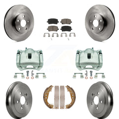 Transit Auto KC8-100862C Disc Brake Kit for 2003-2008 Toyota Corolla - Front and Rear product image