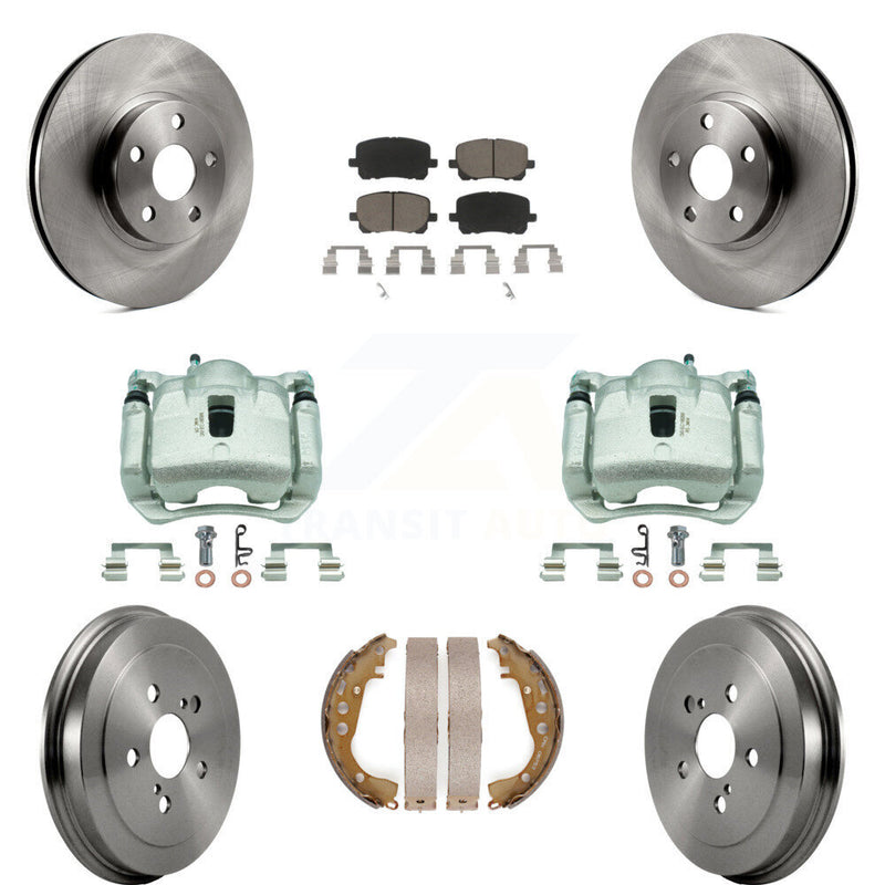 Transit Auto KC8-100862C Disc Brake Kit for 2003-2008 Toyota Corolla - Front and Rear product image