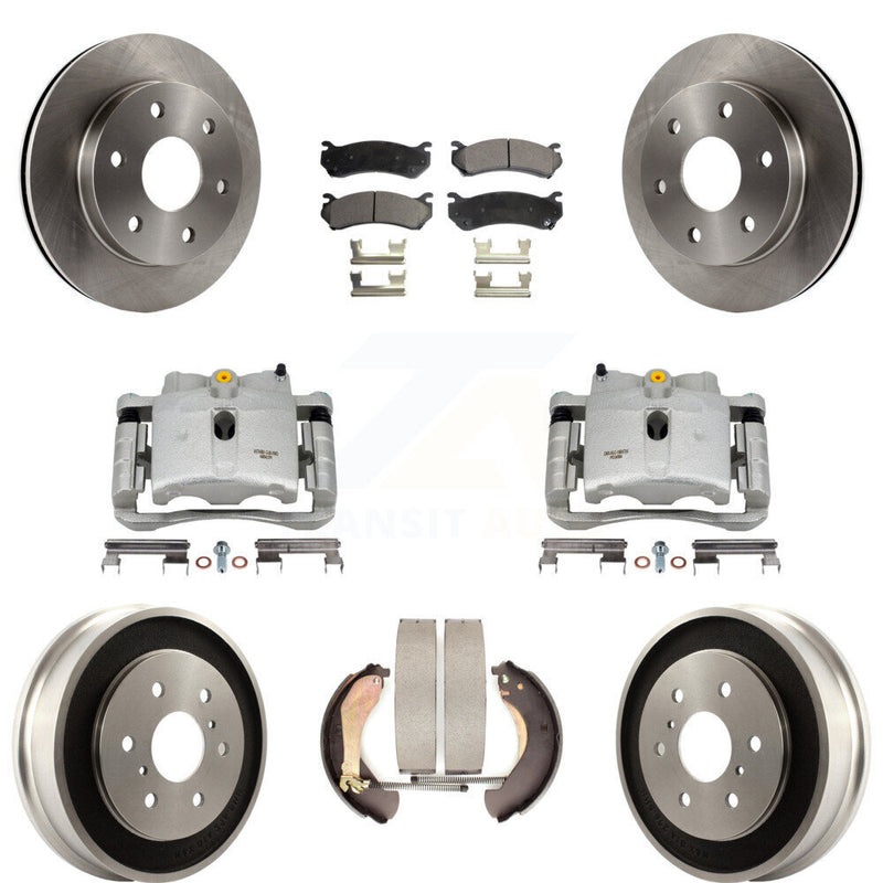Transit Auto KC8-100862T Disc Brake Kit for 2005-2007 Chevrolet Silverado 1500 Classic, GMC Sierra 1500 Classic, Chevrolet Silverado 1500 & more - Front and Rear product image