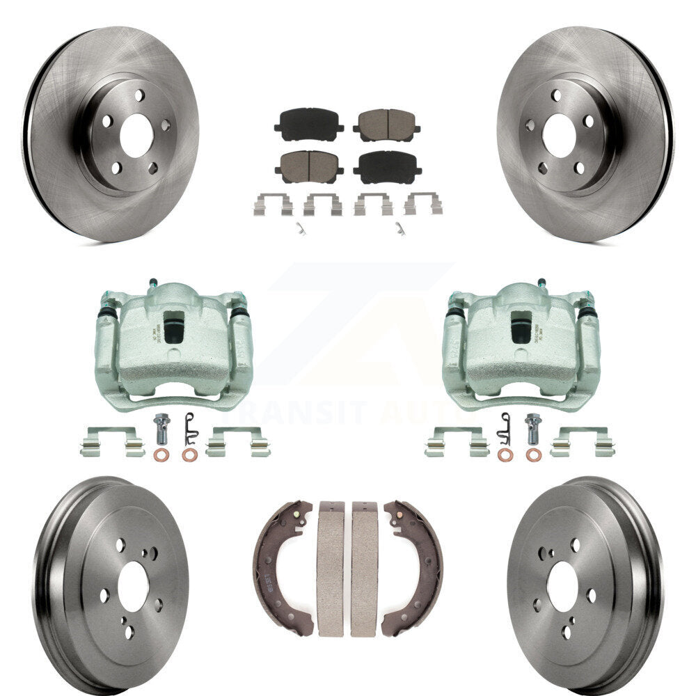 Transit Auto KC8-100863C Disc Brake Kit for 2003-2008 Toyota Corolla - Front and Rear product image