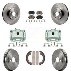 Transit Auto KC8-100863C Disc Brake Kit for 2003-2008 Toyota Corolla - Front and Rear product image