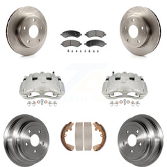 Transit Auto KC8-100863P Disc Brake Kit for 2005-2009 Mitsubishi Raider, Dodge Dakota - Front and Rear product image