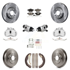 Transit Auto KC8-100863S Disc Brake Kit for 2011-2012 Volkswagen Jetta - Front and Rear product image