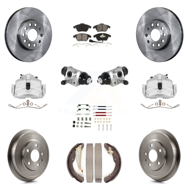 Transit Auto KC8-100863S Disc Brake Kit for 2011-2012 Volkswagen Jetta - Front and Rear product image