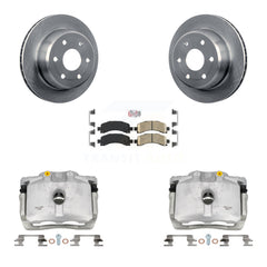 Transit Auto KC8-100864N Disc Brake Kit for 2002-2014 Cadillac Escalade, Chevrolet Avalanche 1500, Chevrolet Express 1500 & more - Rear product image