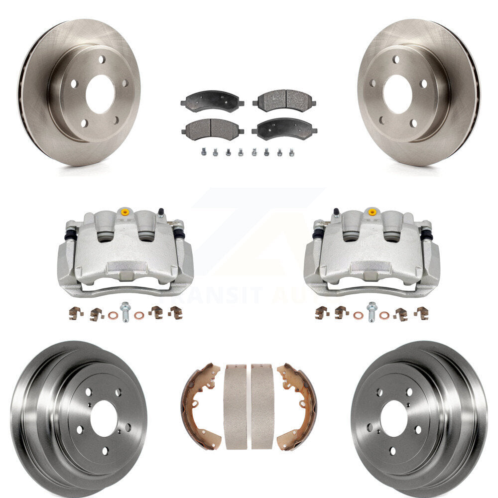 Transit Auto KC8-100864P Disc Brake Kit for 2009-2011 Ram Dakota, Dodge Dakota - Front and Rear product image