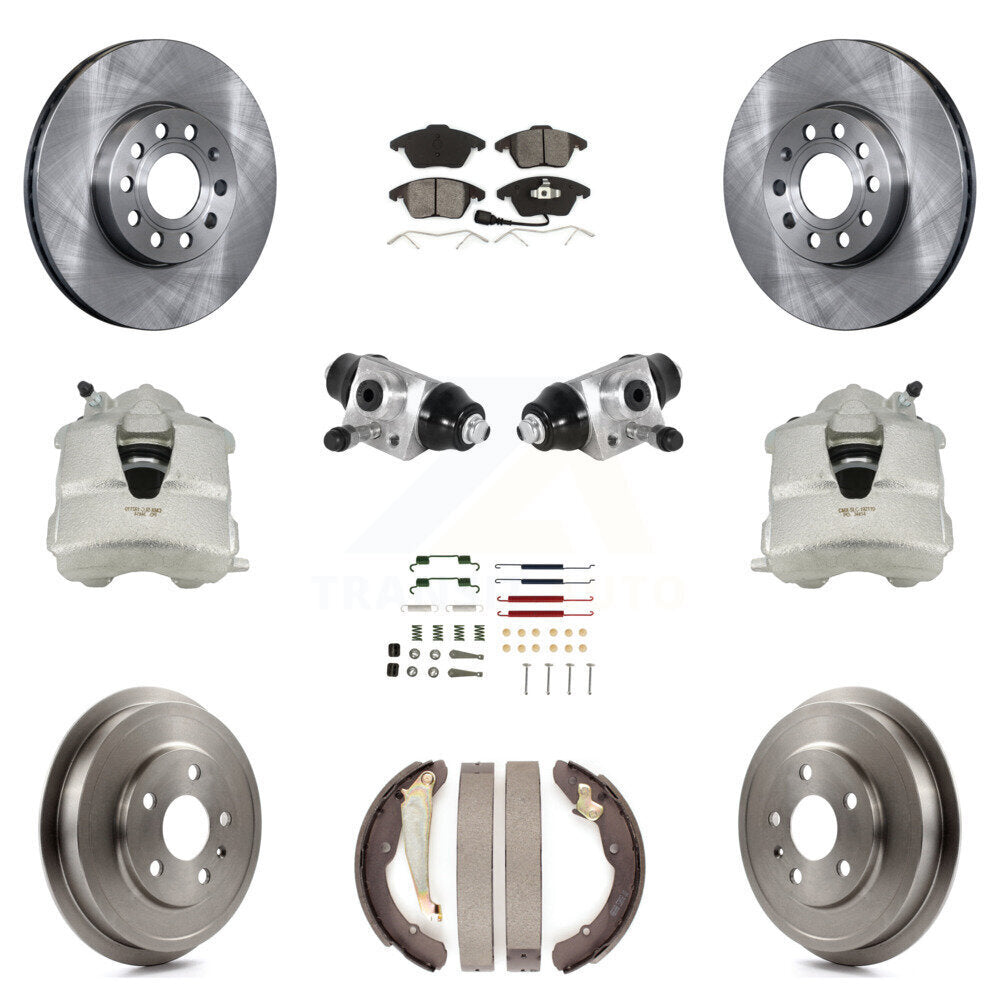 Transit Auto KC8-100864S Disc Brake Kit for 2011-2012 Volkswagen Jetta - Front and Rear product image