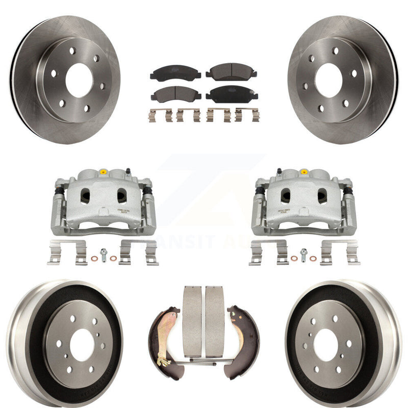 Transit Auto KC8-100864T Disc Brake Kit for 2007 GMC Sierra 1500 - Front and Rear product image