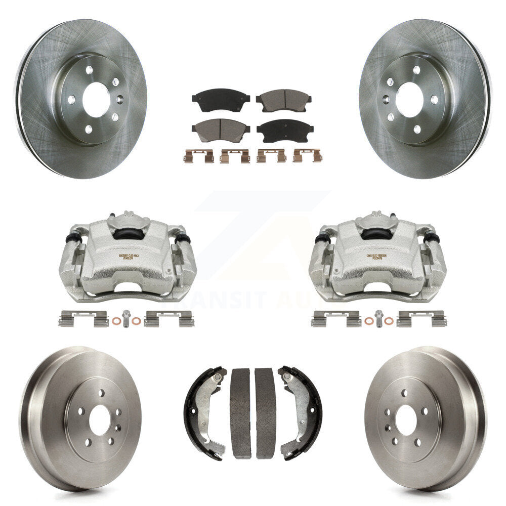 Transit Auto KC8-100865C Disc Brake Kit for 2011-2016 Chevrolet Cruze Limited, Chevrolet Cruze - Front and Rear product image