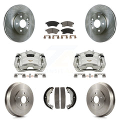 Transit Auto KC8-100865C Disc Brake Kit for 2011-2016 Chevrolet Cruze Limited, Chevrolet Cruze - Front and Rear product image