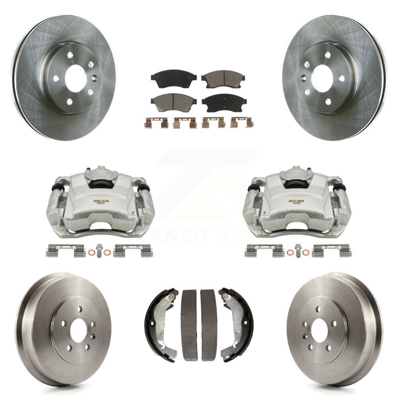 Transit Auto KC8-100865C Disc Brake Kit for 2011-2016 Chevrolet Cruze Limited, Chevrolet Cruze - Front and Rear product image