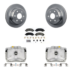 Transit Auto KC8-100865N Disc Brake Kit for 2002-2014 Cadillac Escalade, Chevrolet Avalanche 1500, Chevrolet Express 1500 & more - Rear product image
