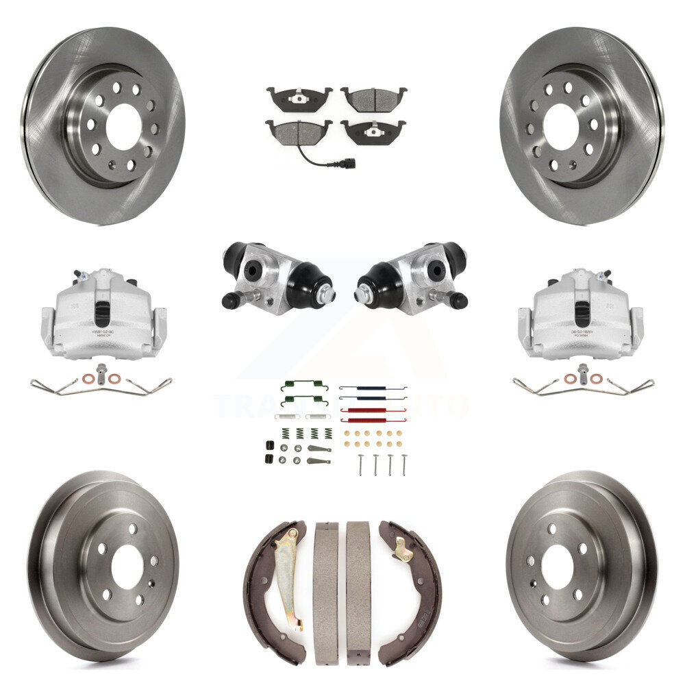 Transit Auto KC8-100865S Disc Brake Kit for 2011-2012 Volkswagen Jetta - Front and Rear product image