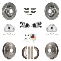 Transit Auto KC8-100865S Disc Brake Kit for 2011-2012 Volkswagen Jetta - Front and Rear product image