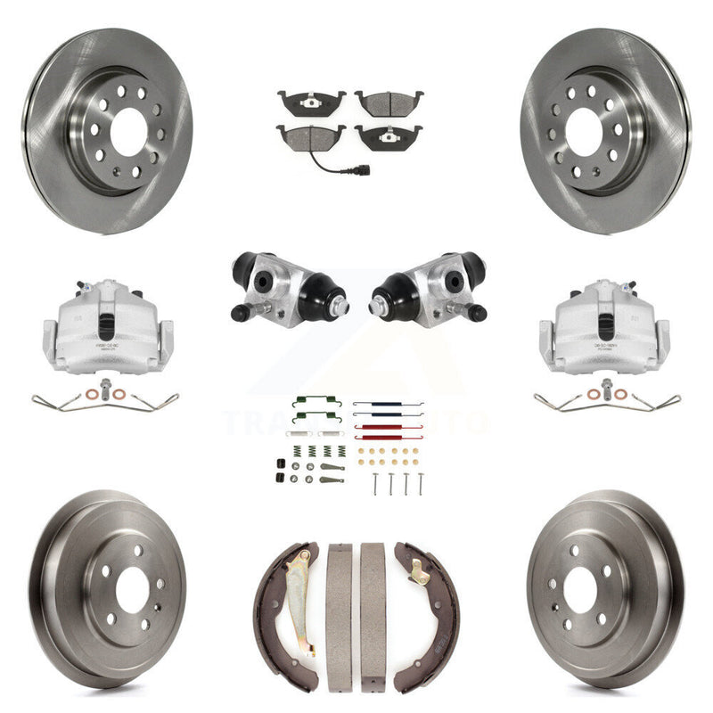 Transit Auto KC8-100865S Disc Brake Kit for 2011-2012 Volkswagen Jetta - Front and Rear product image