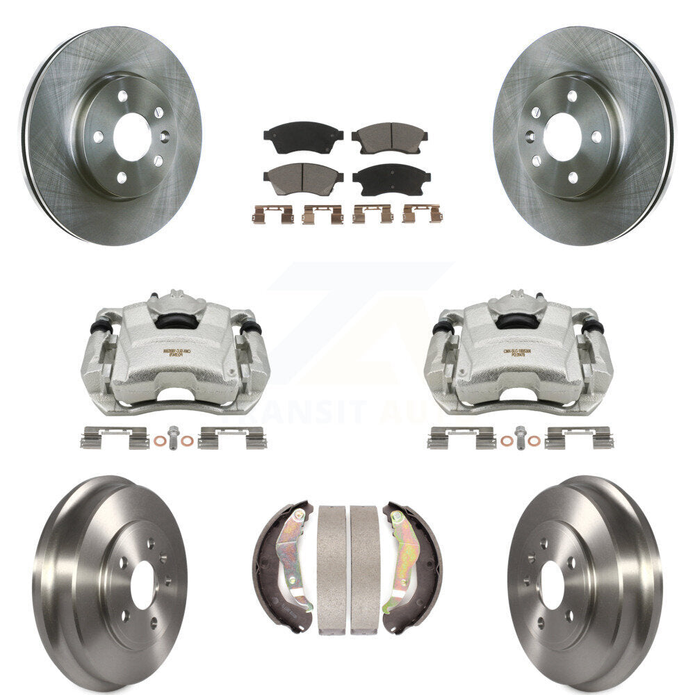 Transit Auto KC8-100866C Disc Brake Kit for 2012-2017 Chevrolet Sonic - Front and Rear product image