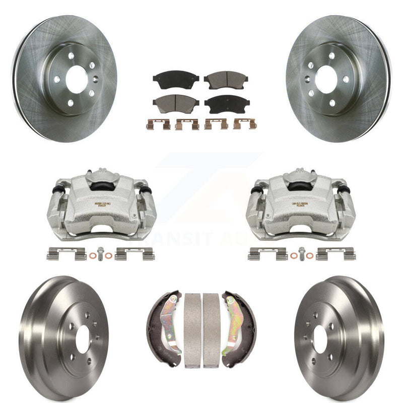 Transit Auto KC8-100866C Disc Brake Kit for 2012-2017 Chevrolet Sonic - Front and Rear product image