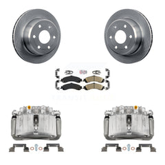 Transit Auto KC8-100866N Disc Brake Kit for 2000-2006 Chevrolet Silverado 1500, Cadillac Escalade, Cadillac Escalade ESV & more - Rear product image