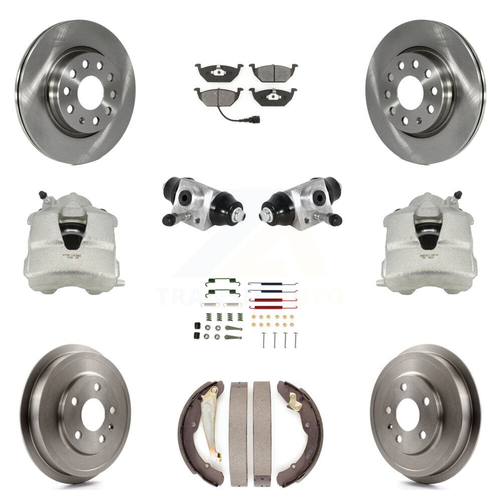 Transit Auto KC8-100866S Disc Brake Kit for 2011-2012 Volkswagen Jetta - Front and Rear product image