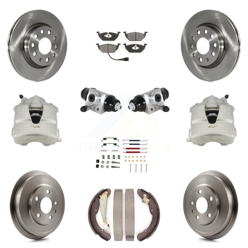 Transit Auto KC8-100866S Disc Brake Kit for 2011-2012 Volkswagen Jetta - Front and Rear product image