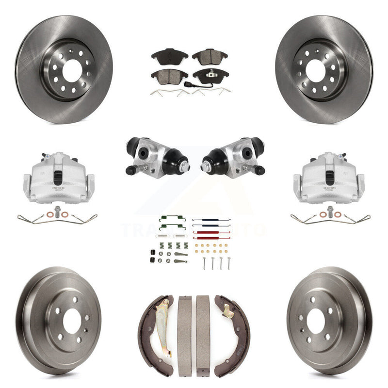 Transit Auto KC8-100867S Disc Brake Kit for 2011-2012 Volkswagen Jetta - Front and Rear product image
