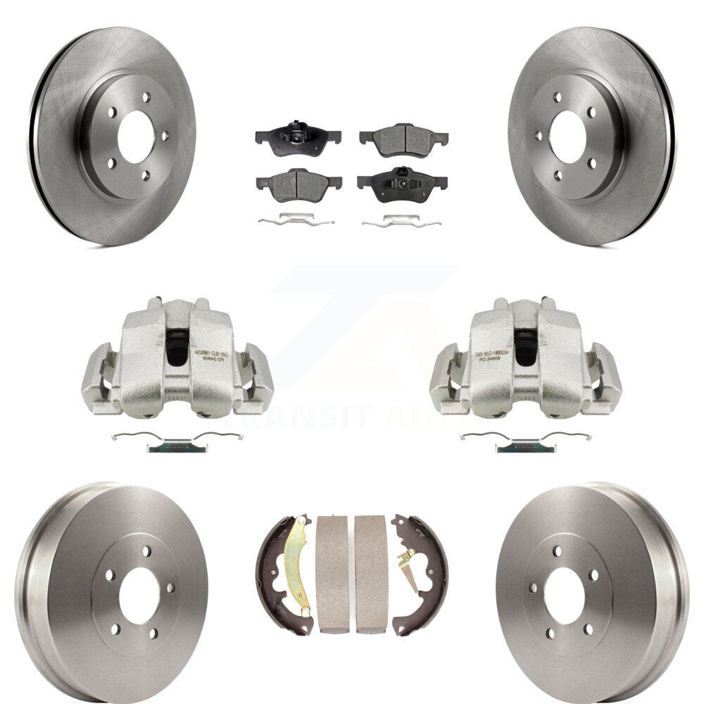 Transit Auto KC8-100867T Disc Brake Kit for 2011-2012 Ford Escape, Mazda Tribute - Front and Rear product image