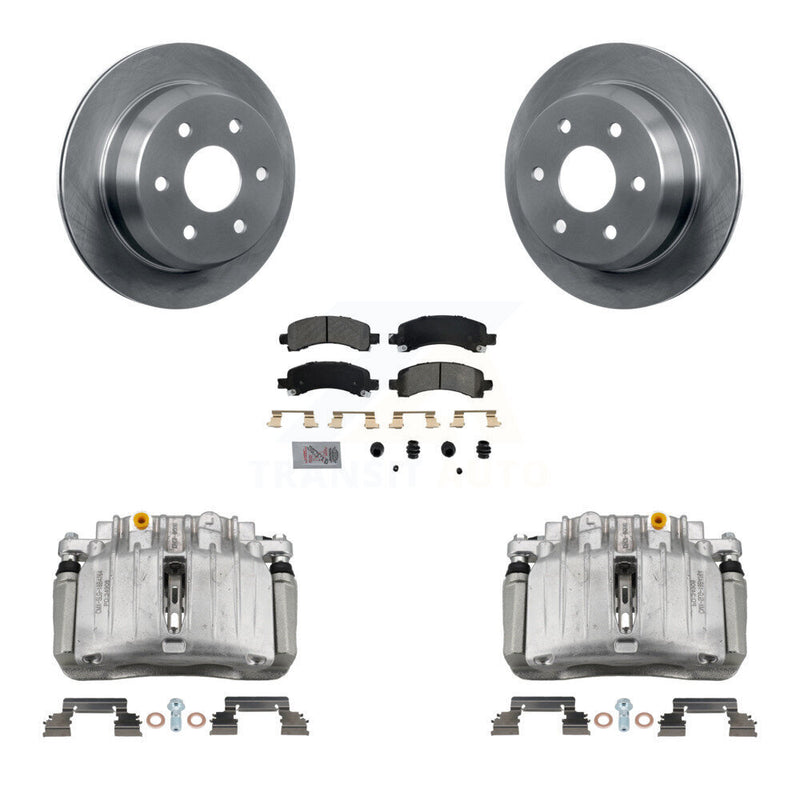 Transit Auto KC8-100868N Disc Brake Kit for 2002 Chevrolet Avalanche 1500 - Rear product image