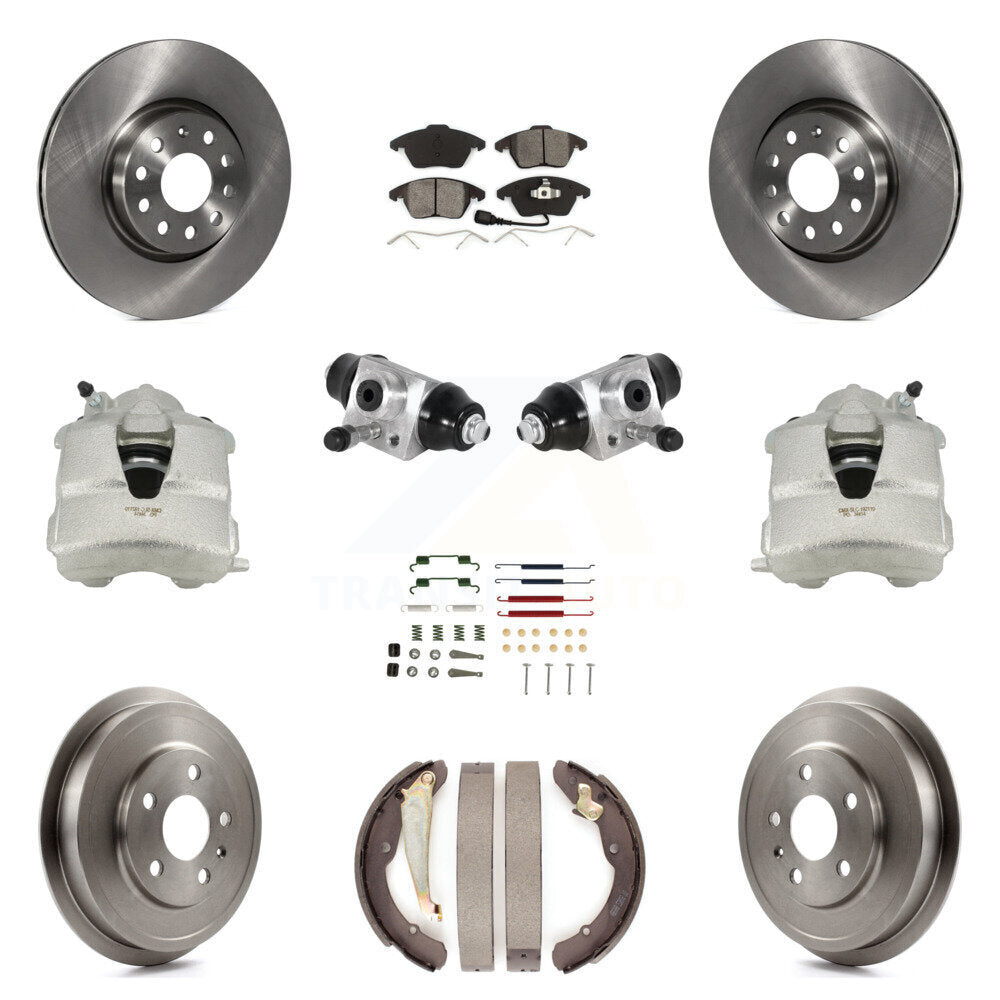 Transit Auto KC8-100868S Disc Brake Kit for 2011-2012 Volkswagen Jetta - Front and Rear product image