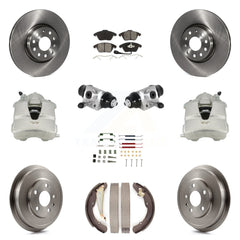 Transit Auto KC8-100868S Disc Brake Kit for 2011-2012 Volkswagen Jetta - Front and Rear product image
