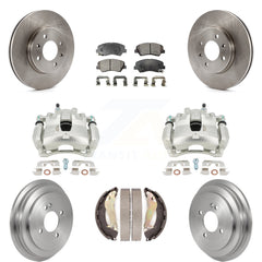 Transit Auto KC8-100868T Disc Brake Kit for 2012-2017 Hyundai Accent - Front and Rear product image