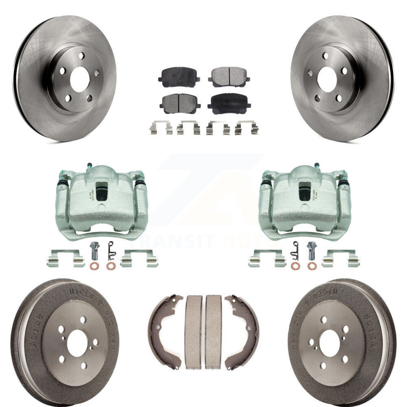 Transit Auto KC8-100869T Disc Brake Kit for 2003-2008 Pontiac Vibe, Toyota Matrix - Front and Rear product image