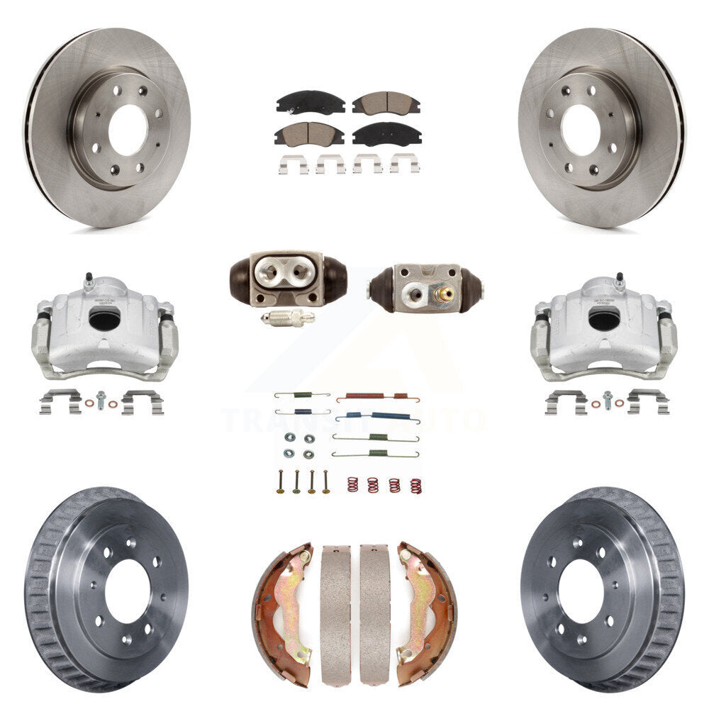 Transit Auto KC8-100870C Disc Brake Kit for 2007-2009 Kia Spectra - Front and Rear product image