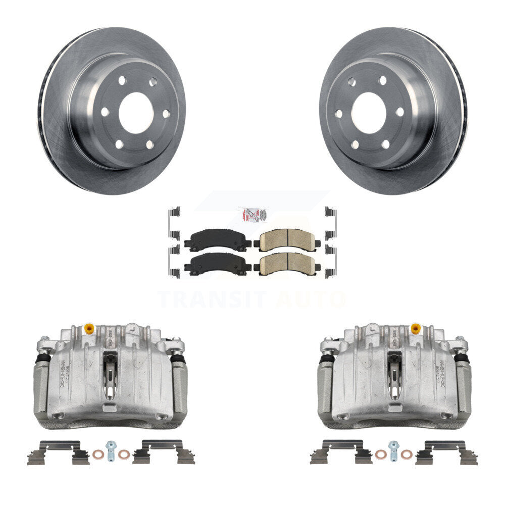 Transit Auto KC8-100870N Disc Brake Kit for 2002 Chevrolet Tahoe, GMC Yukon, GMC Yukon XL 1500 - Rear product image