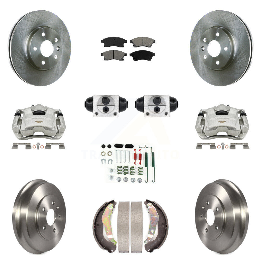 Transit Auto KC8-100870S Disc Brake Kit for 2012-2017 Chevrolet Sonic - Front and Rear product image