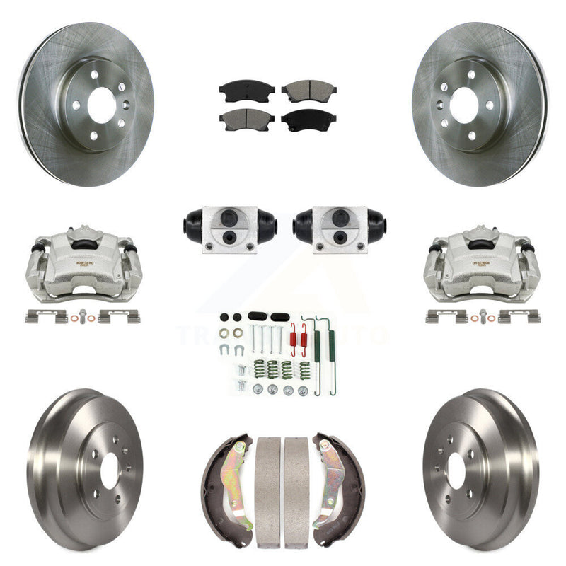 Transit Auto KC8-100870S Disc Brake Kit for 2012-2017 Chevrolet Sonic - Front and Rear product image