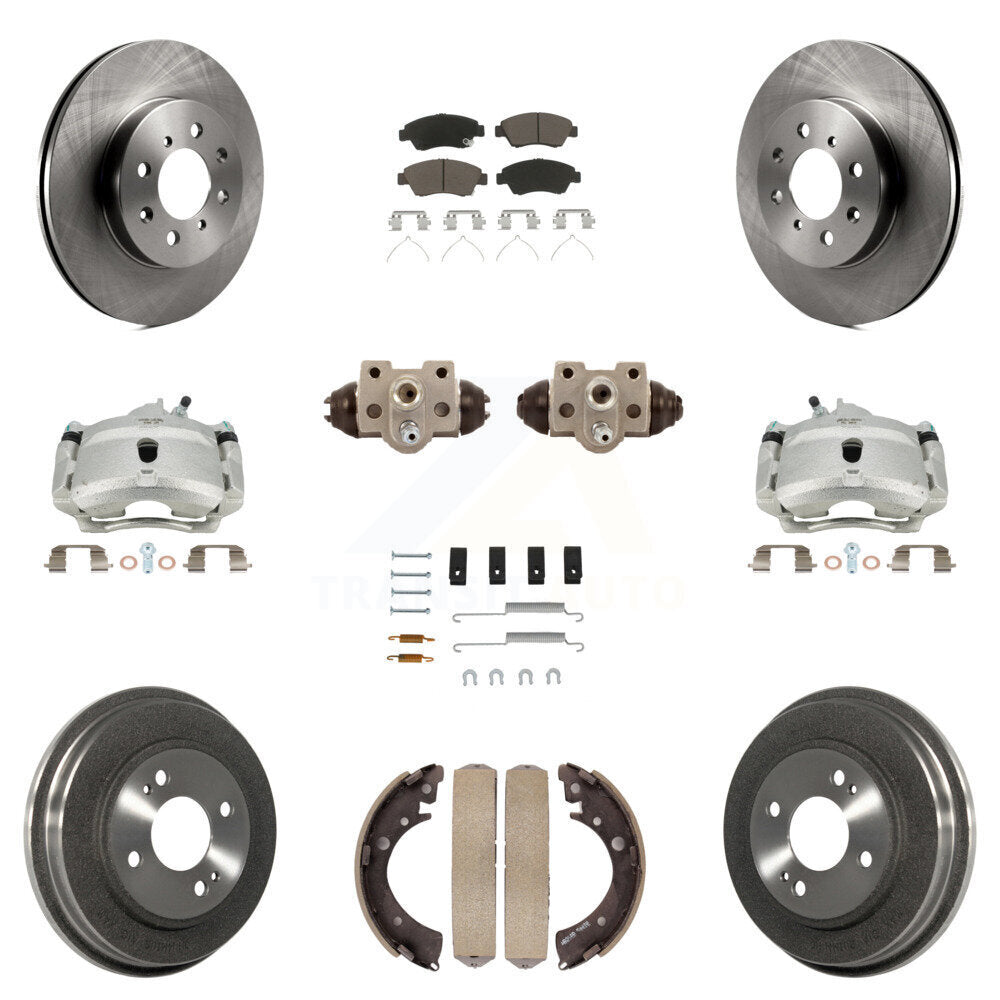 Transit Auto KC8-100871C Disc Brake Kit for 2004-2005 Honda Civic - Front and Rear product image