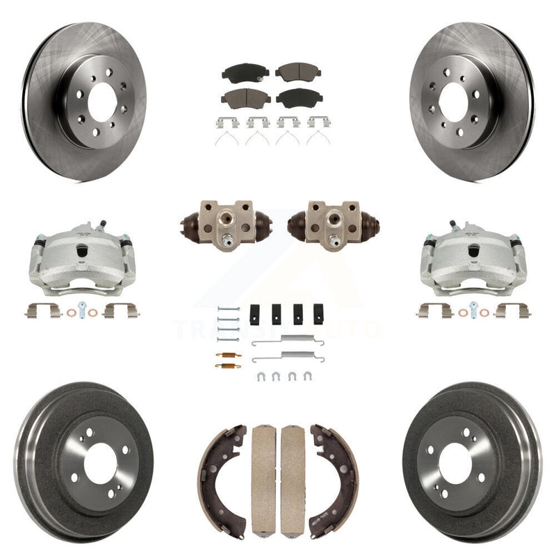 Transit Auto KC8-100871C Disc Brake Kit for 2004-2005 Honda Civic - Front and Rear product image