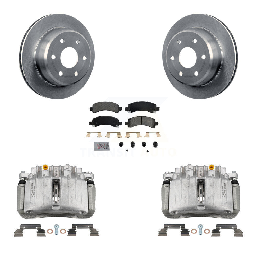 Transit Auto KC8-100871N Disc Brake Kit for 2002 Chevrolet Tahoe, GMC Yukon, GMC Yukon XL 1500 - Rear product image