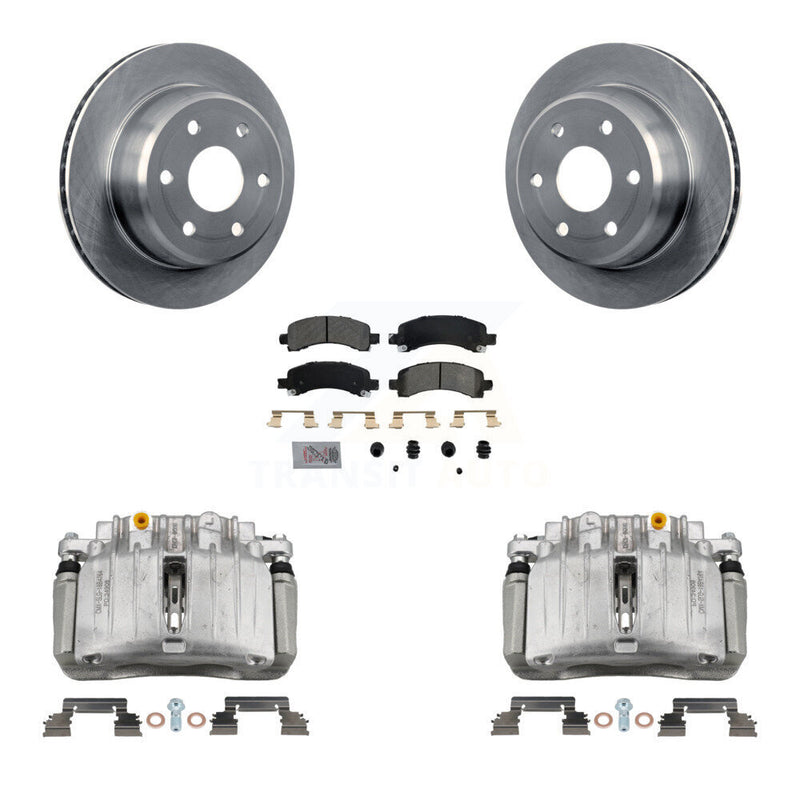 Transit Auto KC8-100871N Disc Brake Kit for 2002 Chevrolet Tahoe, GMC Yukon, GMC Yukon XL 1500 - Rear product image