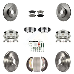 Transit Auto KC8-100871S Disc Brake Kit for 2013-2014 Chevrolet Sonic - Front and Rear product image