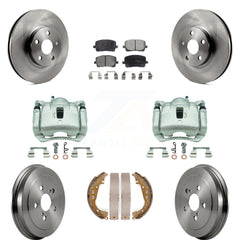 Transit Auto KC8-100871T Disc Brake Kit for 2003-2008 Toyota Corolla - Front and Rear product image