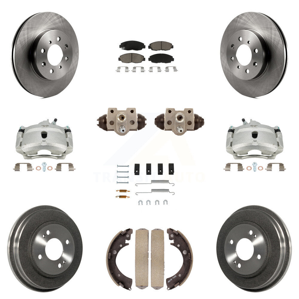 Transit Auto KC8-100872C Disc Brake Kit for 2001-2005 Honda Civic - Front and Rear product image