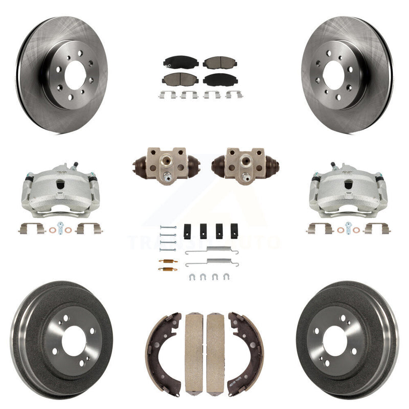 Transit Auto KC8-100872C Disc Brake Kit for 2001-2005 Honda Civic - Front and Rear product image