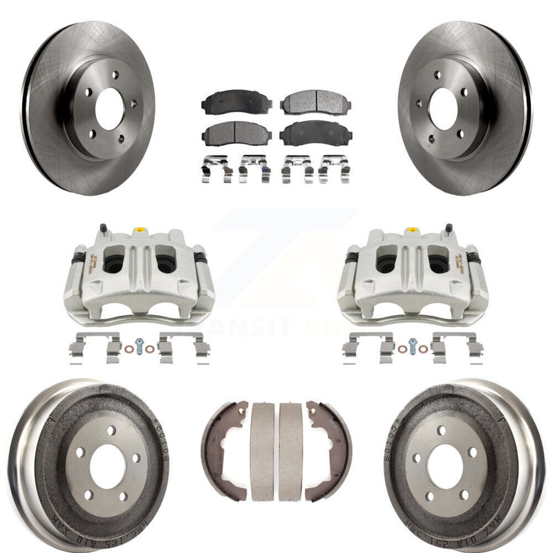 Transit Auto KC8-100872P Disc Brake Kit for 2004-2007 Chevrolet Equinox, Pontiac Torrent, Saturn Vue - Front and Rear product image
