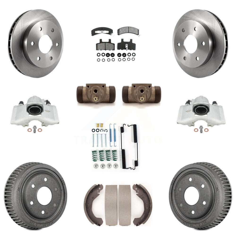 Transit Auto KC8-100872S Disc Brake Kit for 1992-1998 Chevrolet K1500 - Front and Rear product image