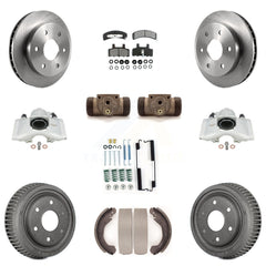 Transit Auto KC8-100872S Disc Brake Kit for 1992-1998 Chevrolet K1500 - Front and Rear product image
