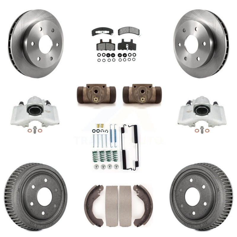 Transit Auto KC8-100872S Disc Brake Kit for 1992-1998 Chevrolet K1500 - Front and Rear product image